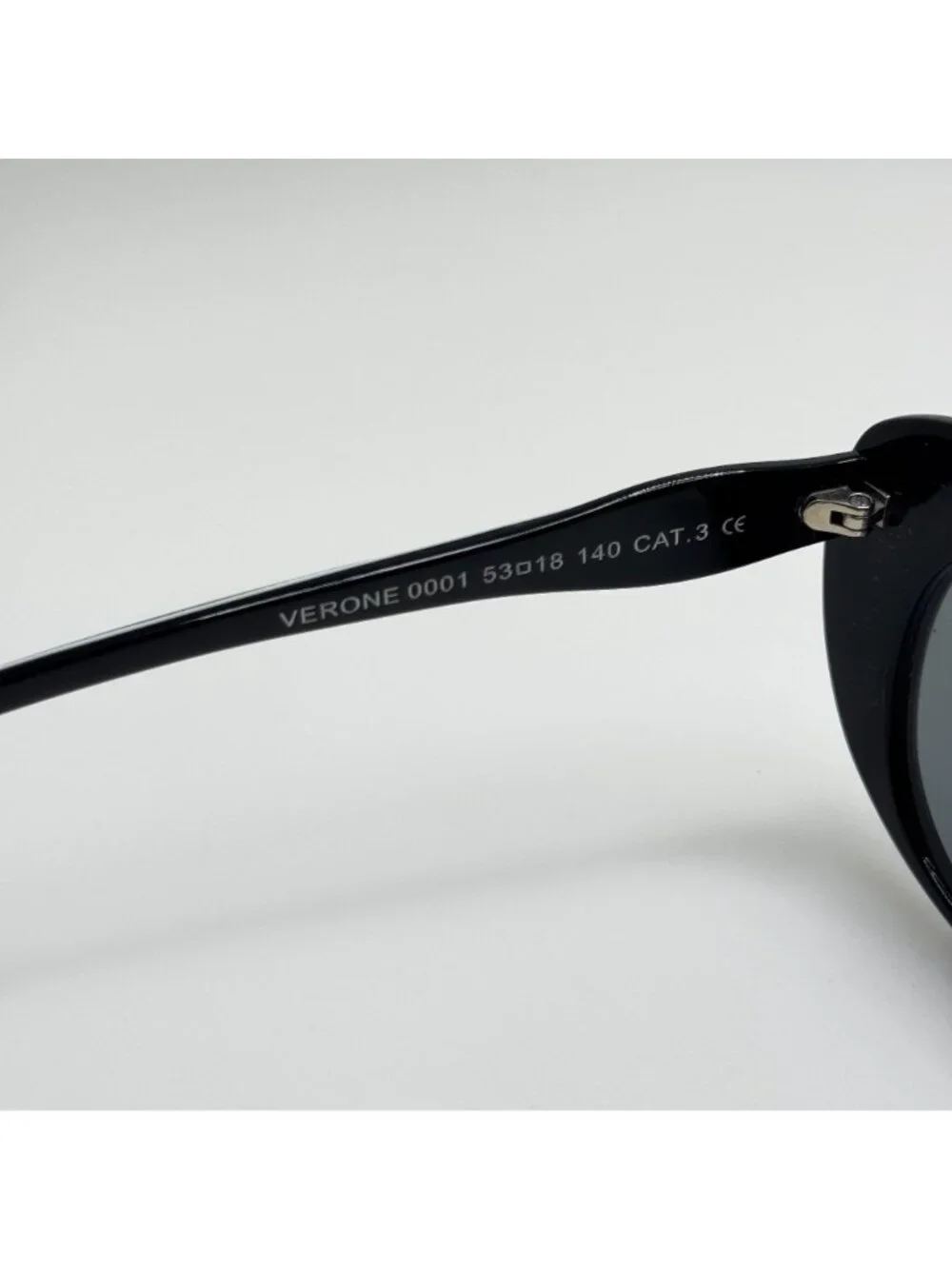 Boz Verone 0001 Black Eyeglasses Eye Glasses Frames 53-18-140